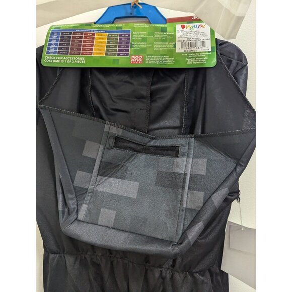NWT Minecraft Wither Skeleton Child Costume Boys Medium 8 - Picture 5 of 6